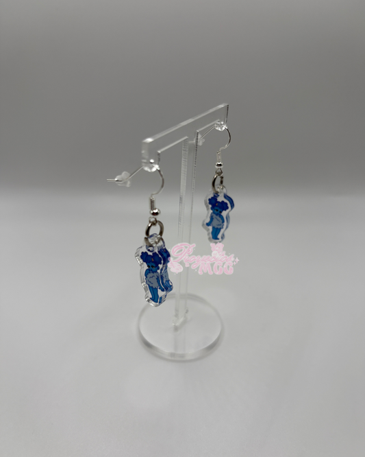 SadGirl Acrylic Earrings