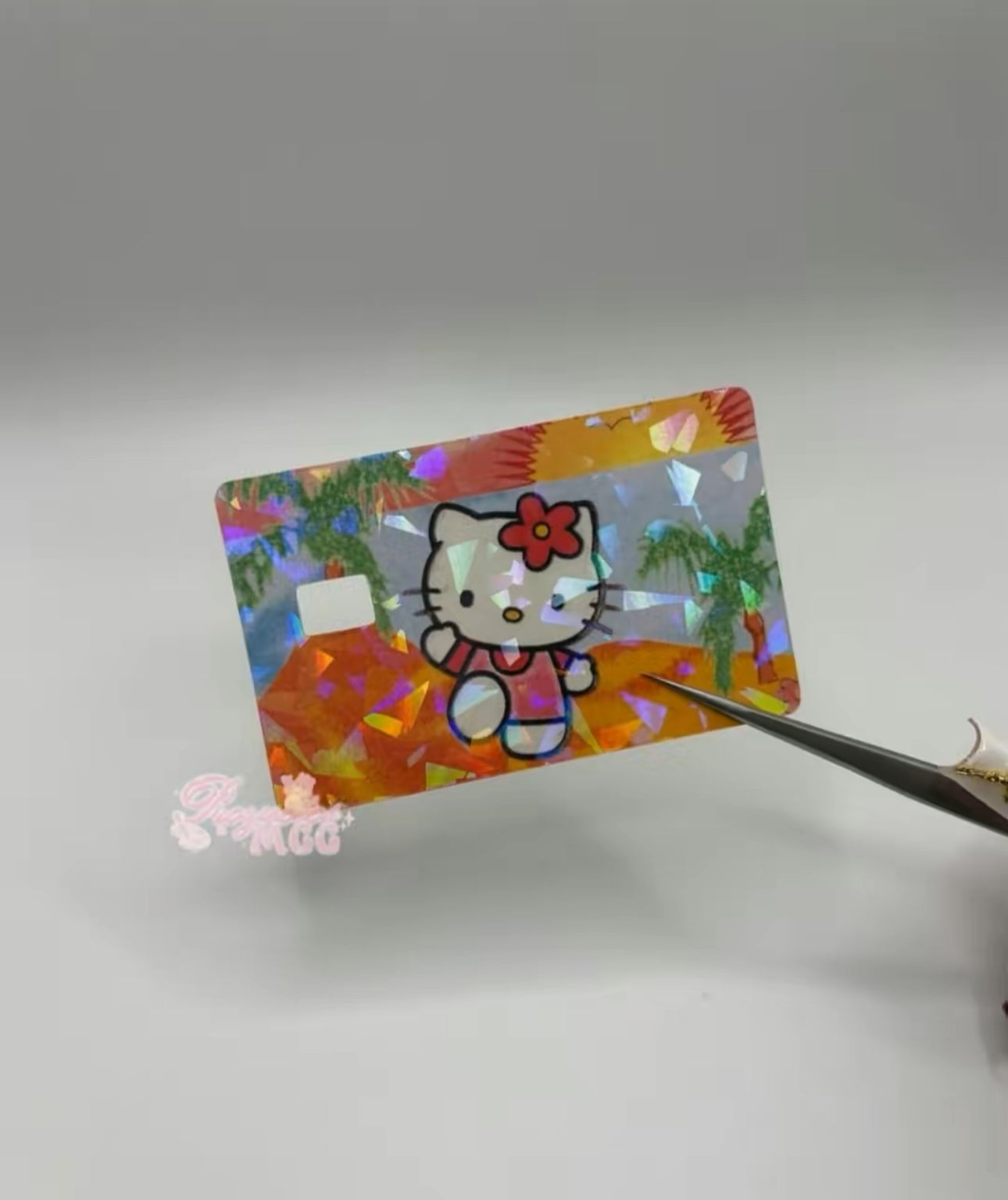 HK UVST Card Decal