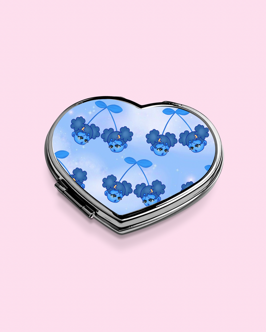 SadGirl Cherry Compact Mirror