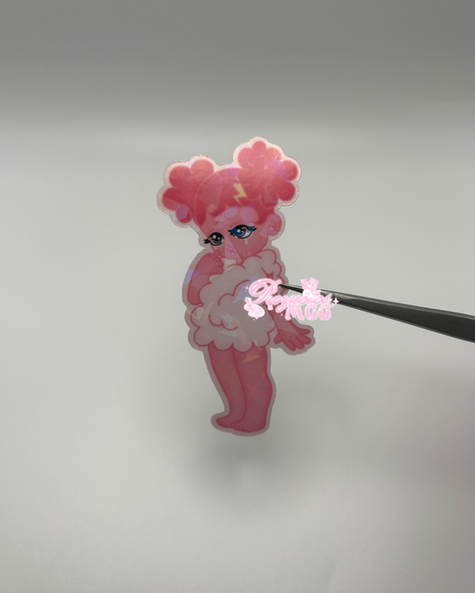 Pink SadGirl Sticker