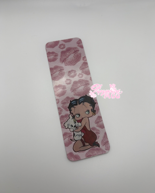 Betty Kiss Laminated Bookmark