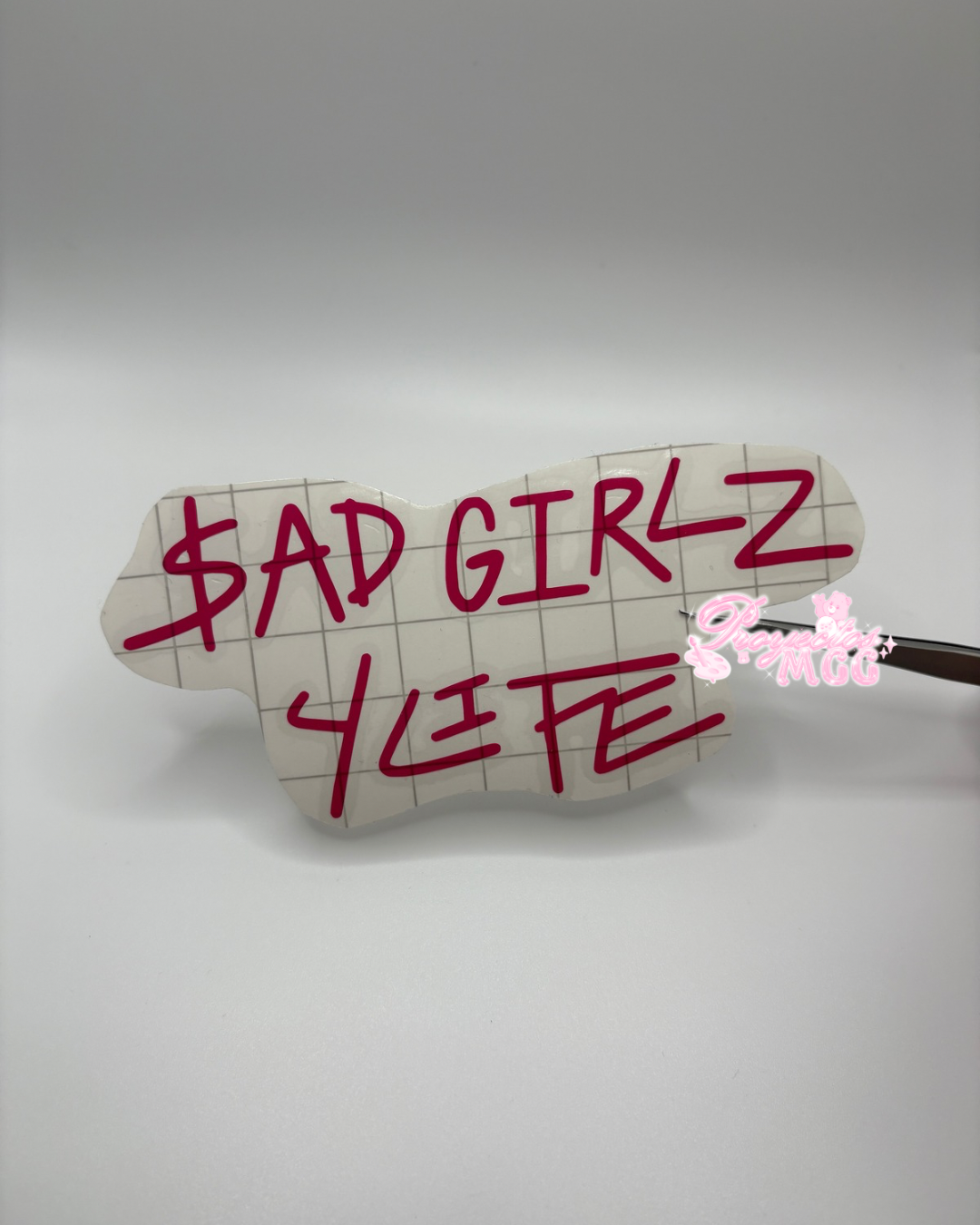 Sad Girl 4 Life Vinyl Car Decal
