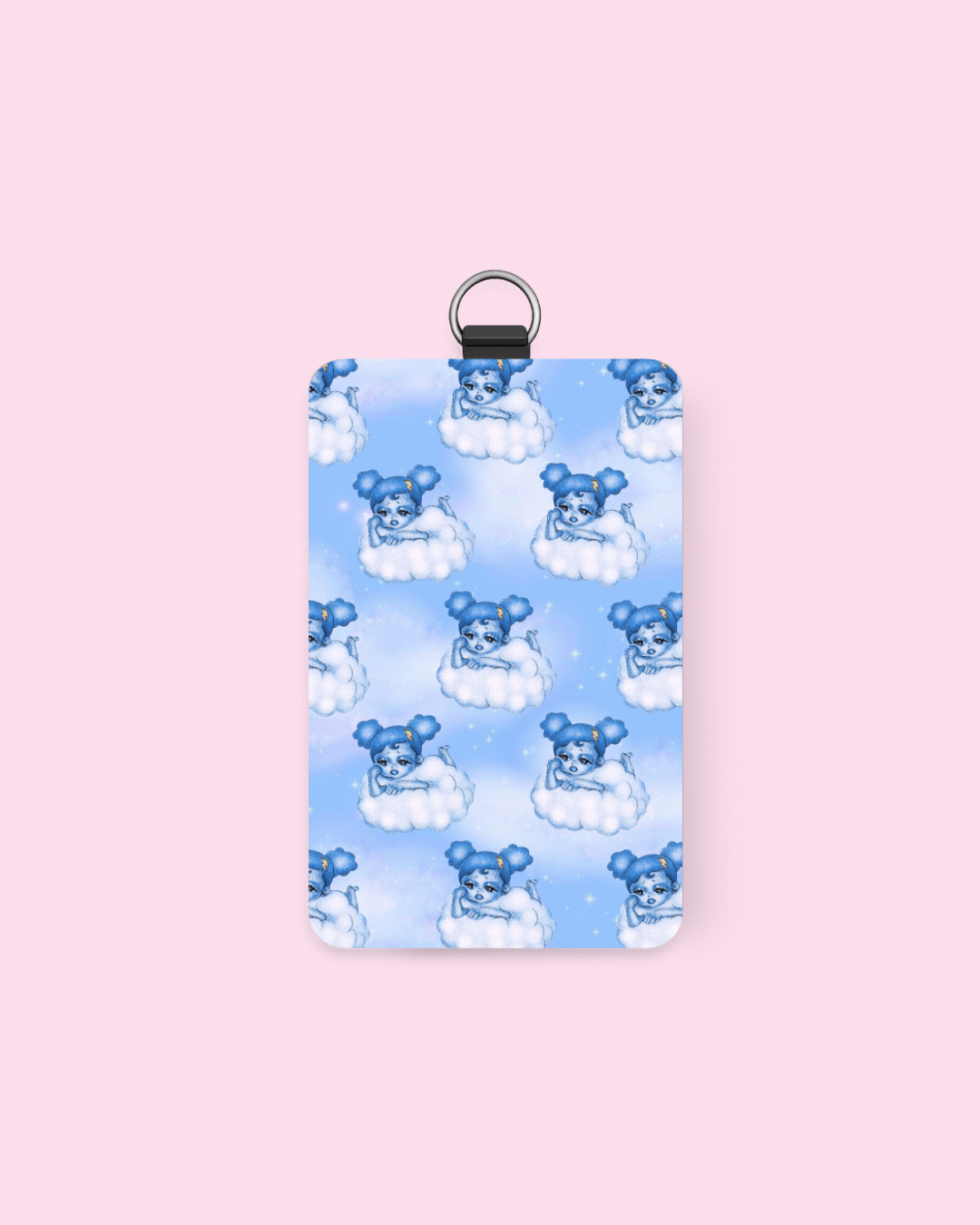 SadGirl Cloud ID Badge Holder