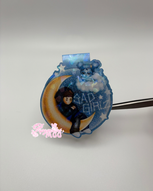 SadGirl Luna Magnetic Bookmark