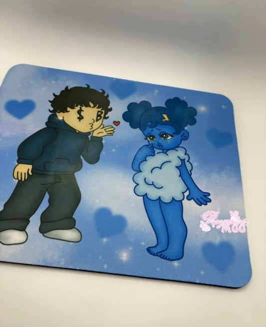 SadBoy & SadGirl Mouse Pad