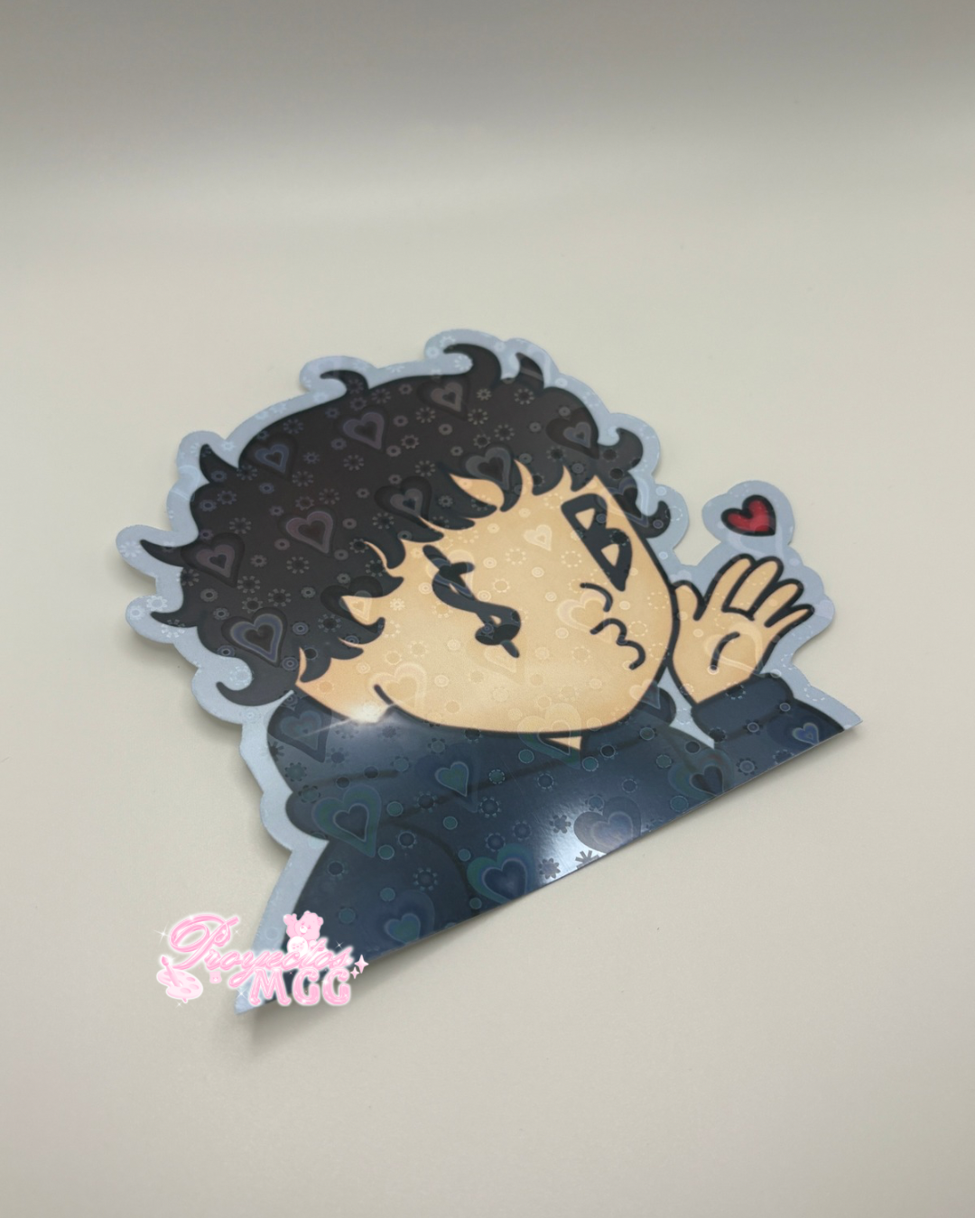 SadBoy Holo Car Peeker Decal