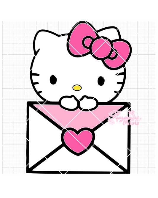 HK Love Letter SVG Digital File