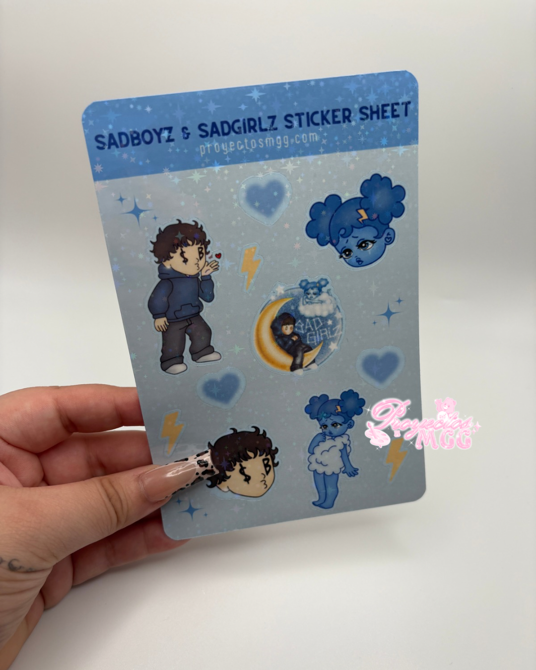 SadBoy & SadGirl Holo Sticker Sheet