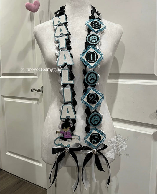 Junior H Blue Grad Lei