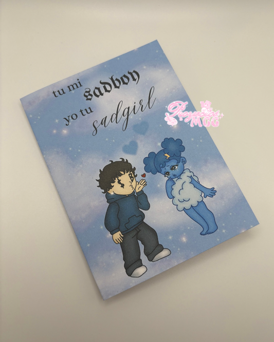 Tu Mi SadBoy Greeting Card