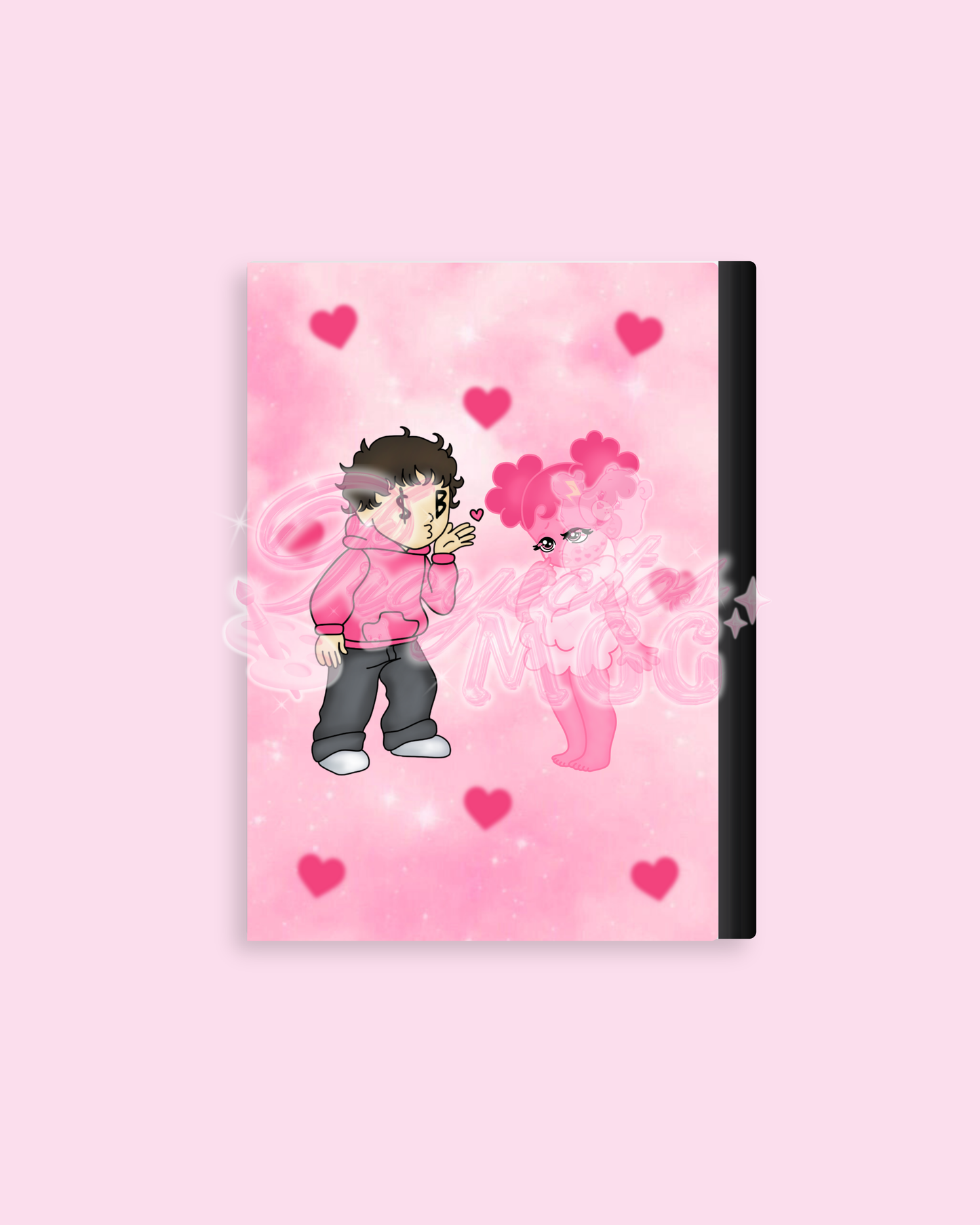 Pink SadBoy & SadGirl Notebook