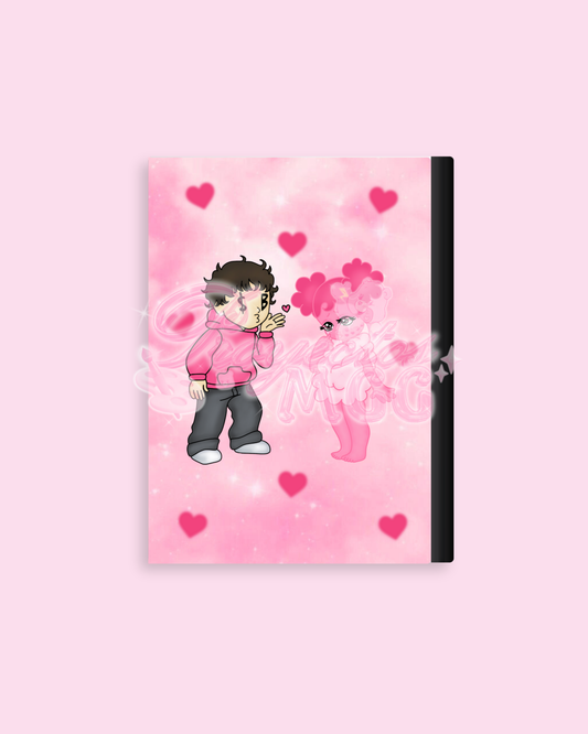 Pink SadBoy & SadGirl Notebook