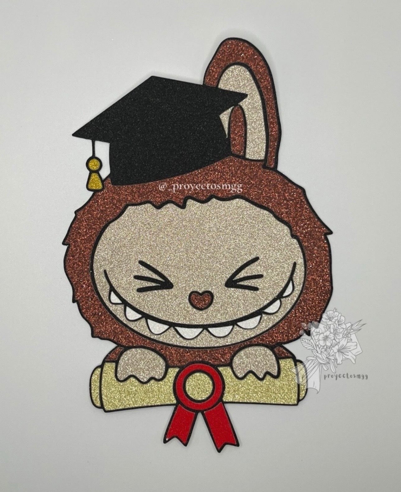 Bubu Wink Face Diploma SVG Digital File