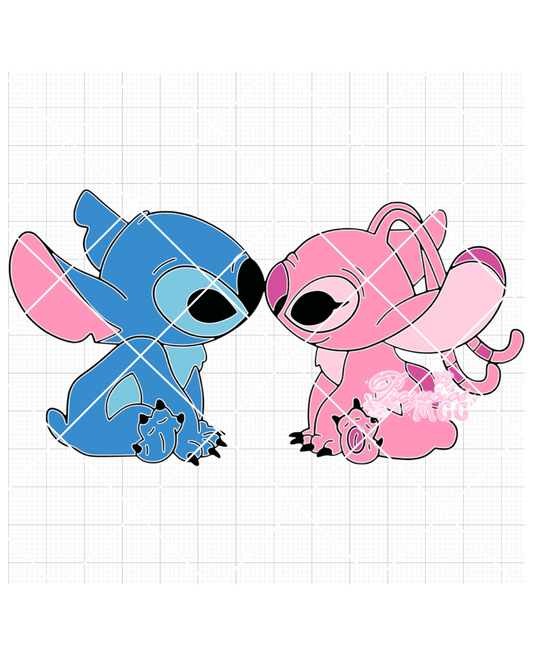 Blue Koala & Ángel SVG Digital File