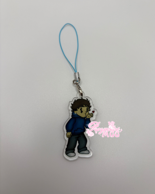 SadBoy Acrylic Phone Charm