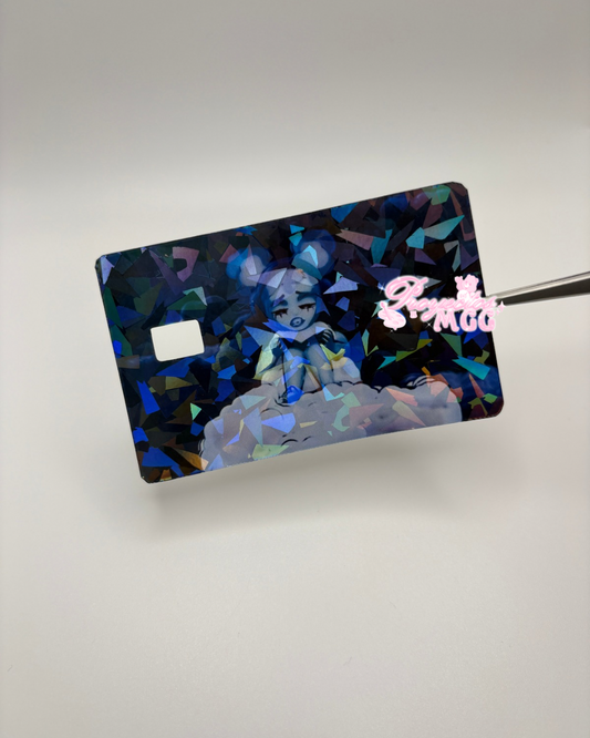 SadGirl Holo Card Decal