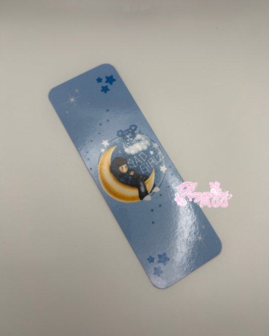 SadGirl Luna Laminated Bookmark