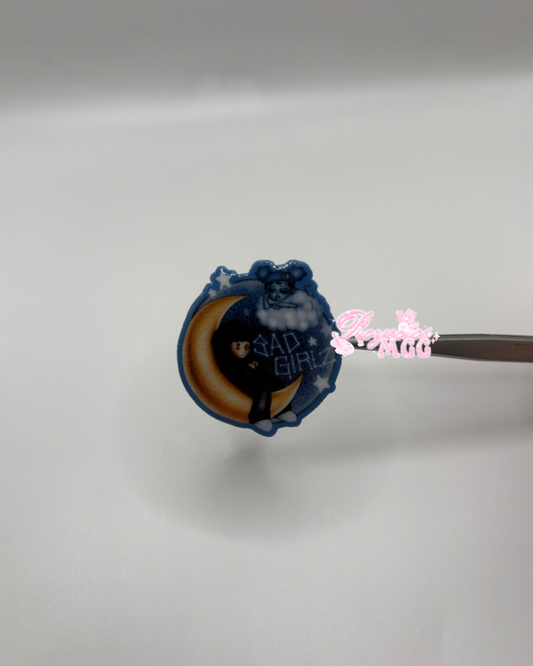 SadGirl Luna Acrylic Clip