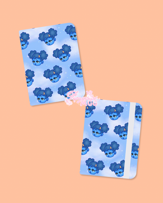SadGirl Pattern Passport Case