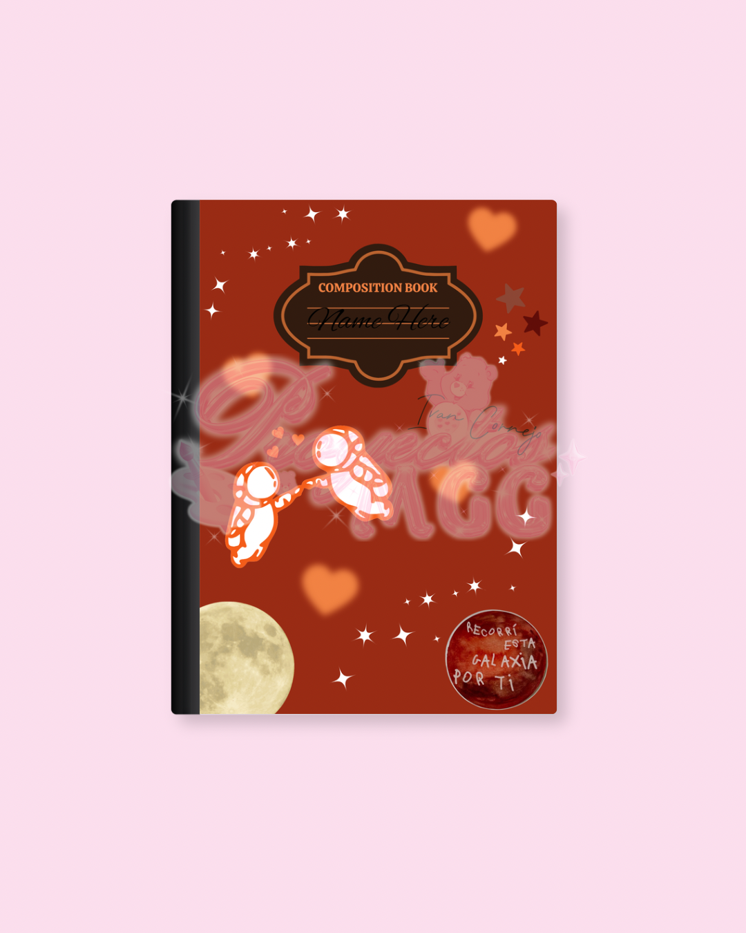 Ivan Cornejo Astronaut Notebook