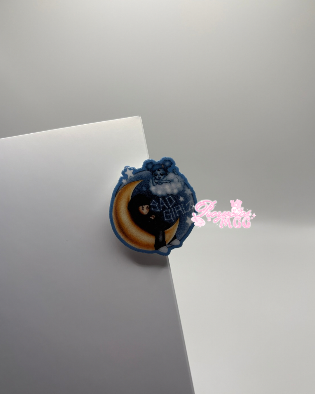 SadGirl Luna Acrylic Clip