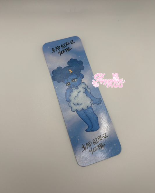 SadGirl Laminated Bookmark