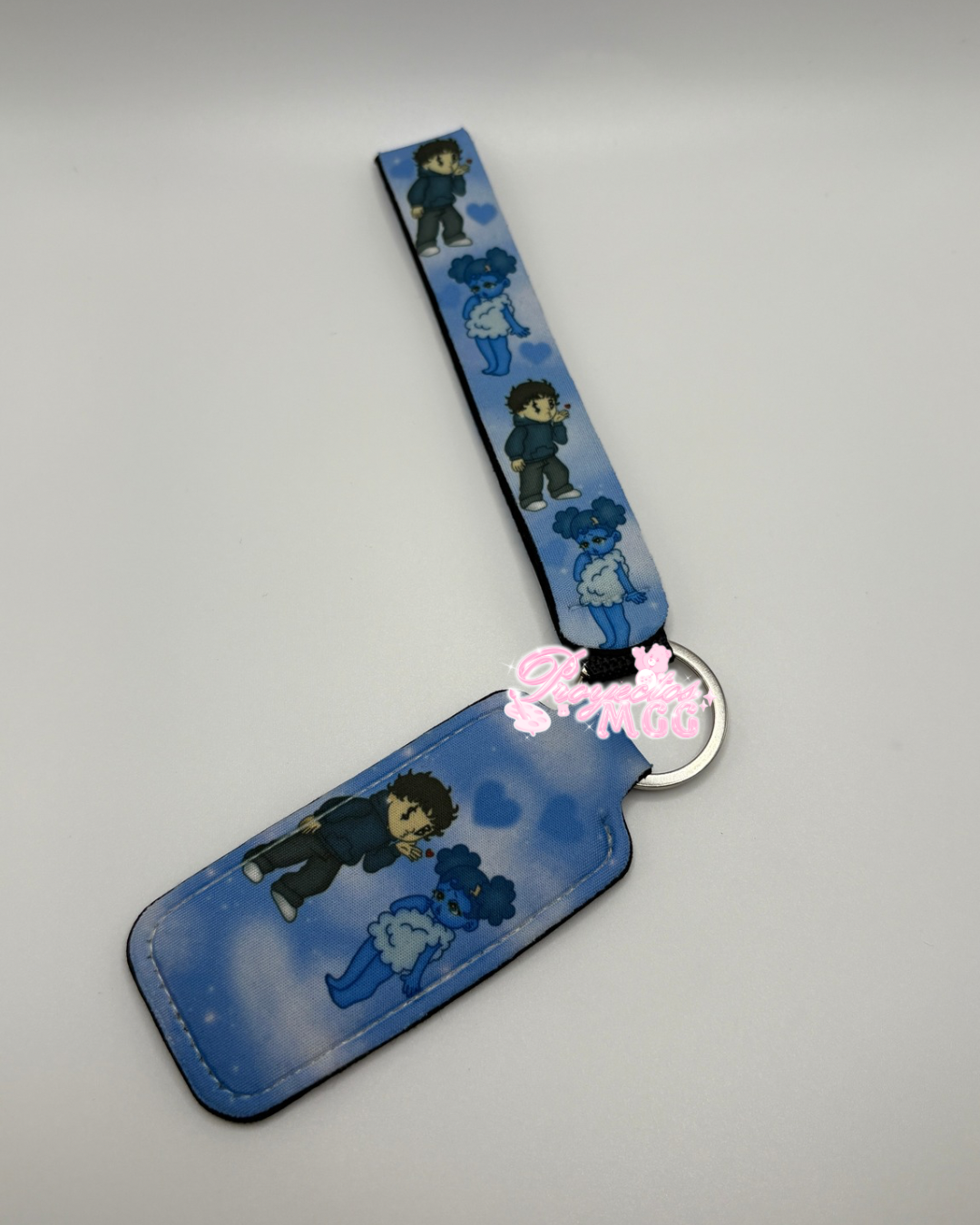 SadBoy & SadGirl Wristlet & Chapstick Keychain Bundle