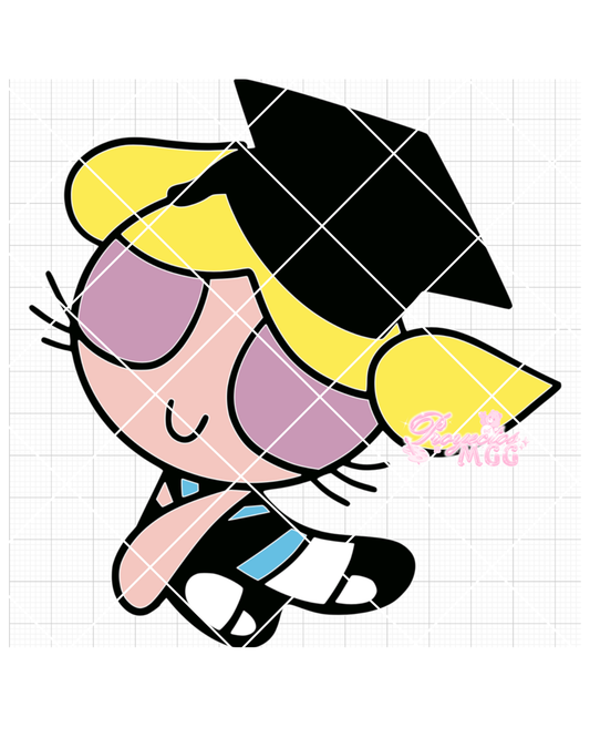 Bubbles Graduation SVG Digital File