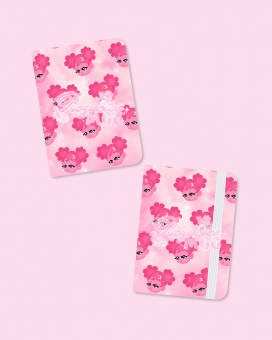 Pink SadGirl Face Passport Case