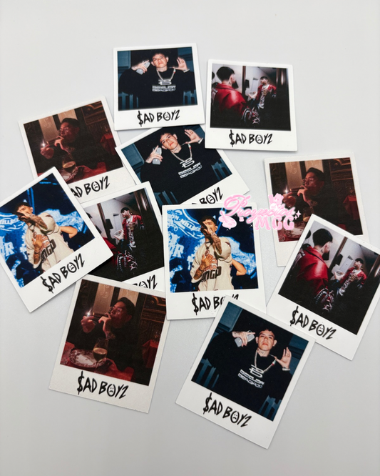 Junior H Polaroid Matte Sticker