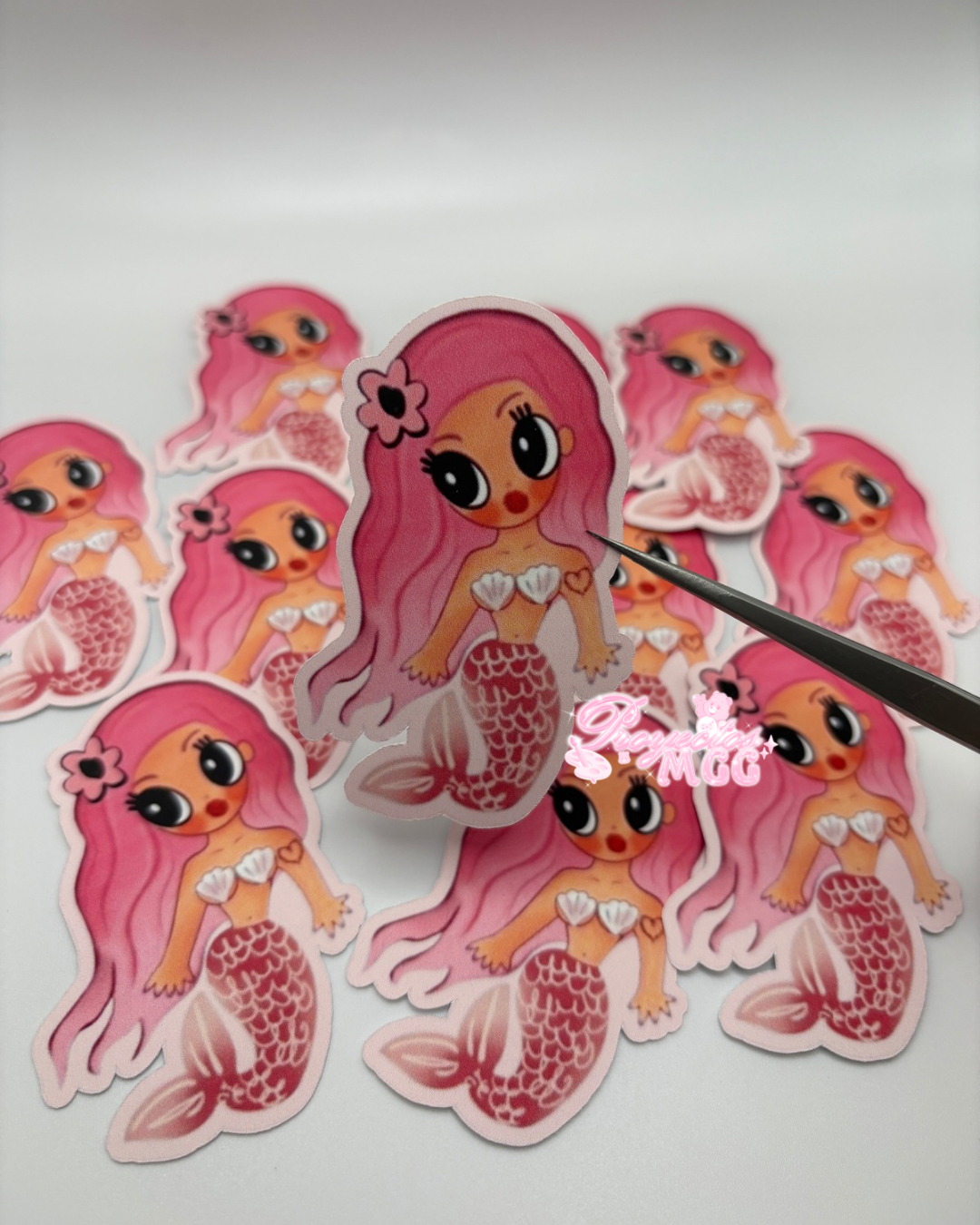 Bichota Mermaid Matte Sticker