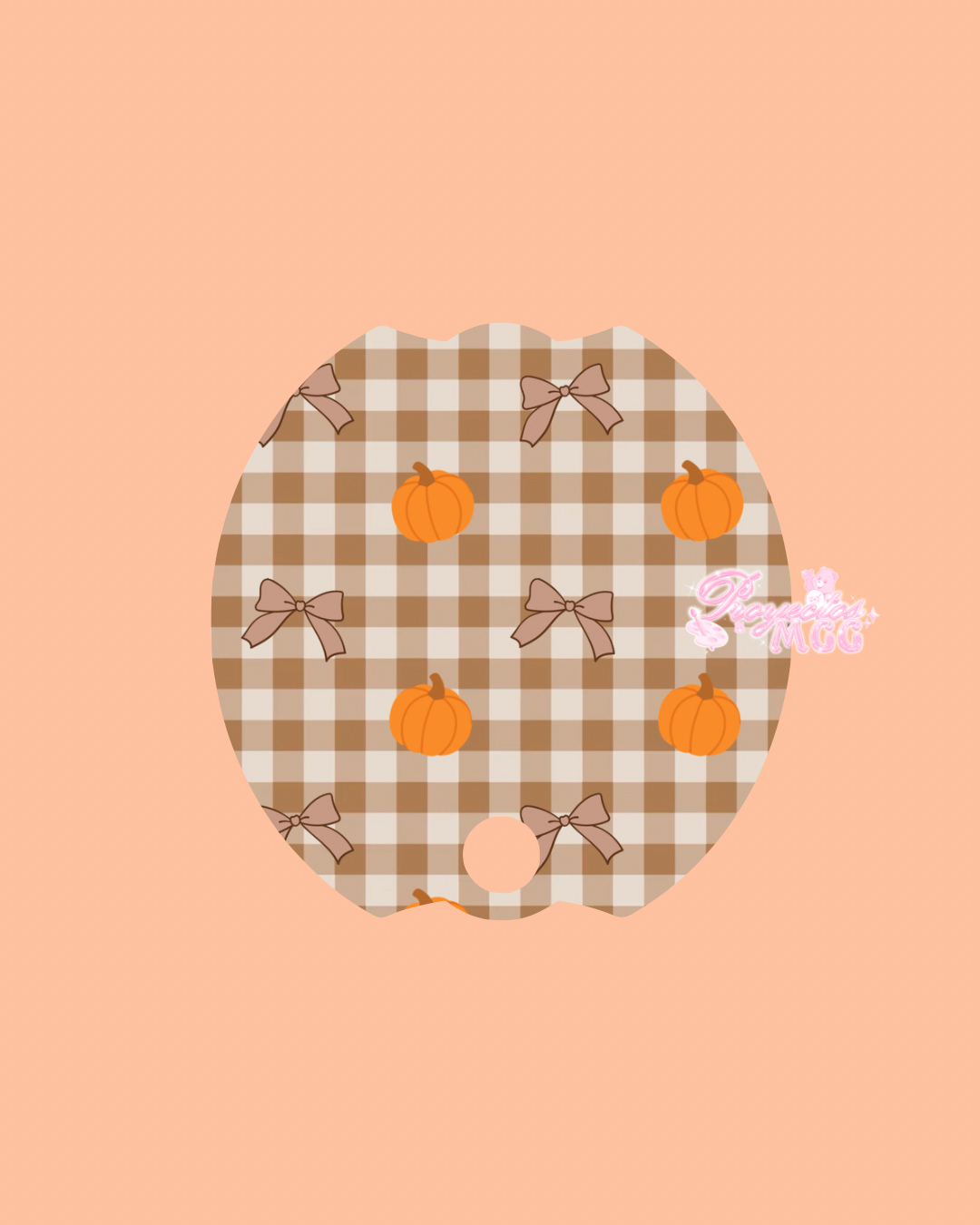 Fall Gingham Stanley Topper