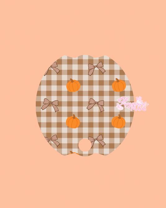 Fall Gingham Stanley Topper