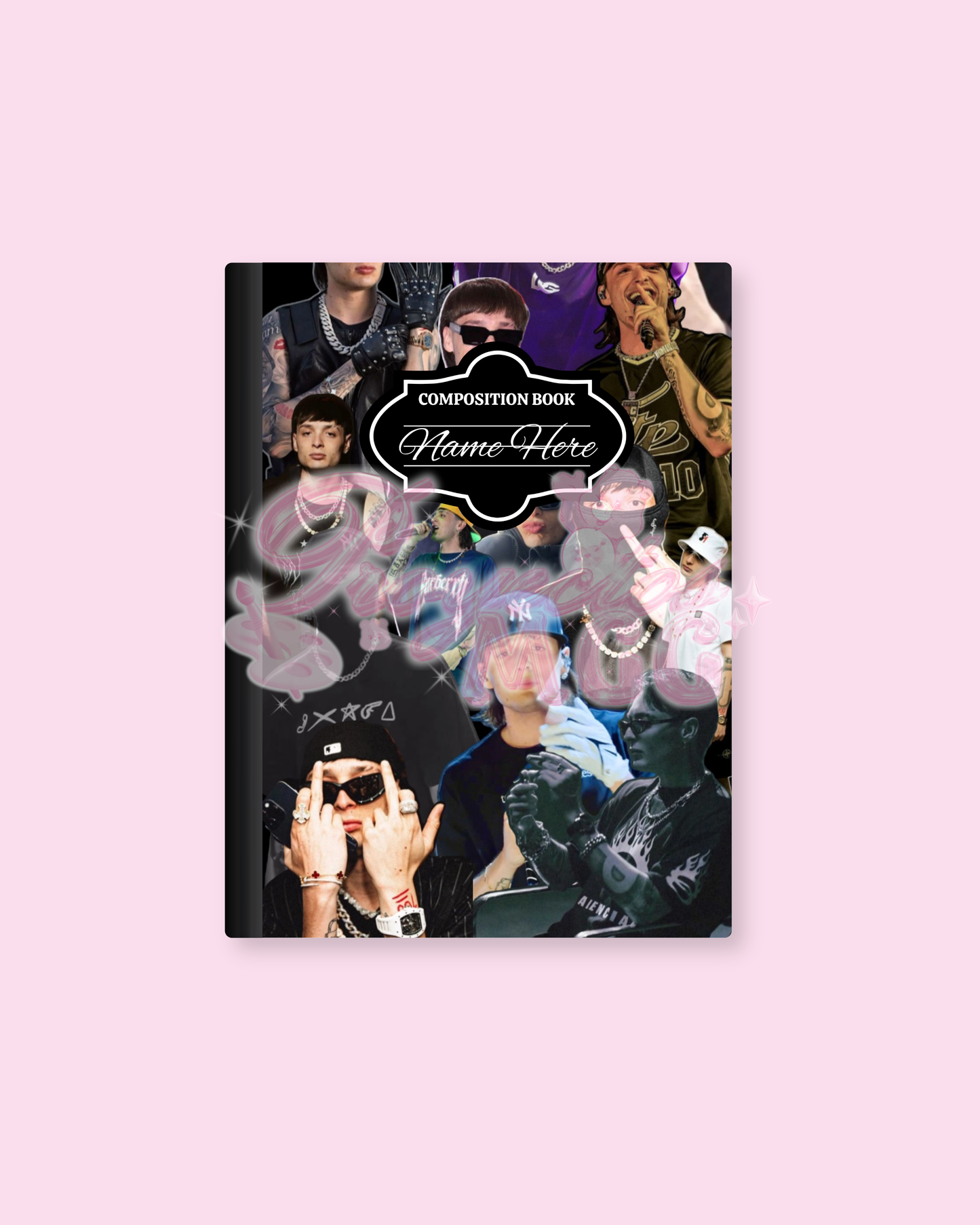 Peso Pluma Collage Notebook