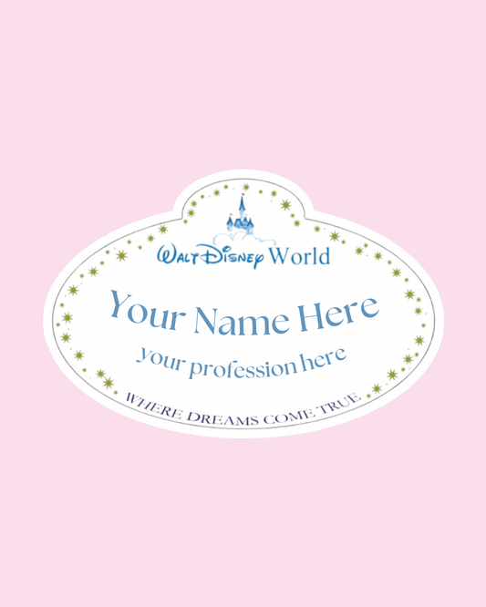 Badge Name Badge Reel