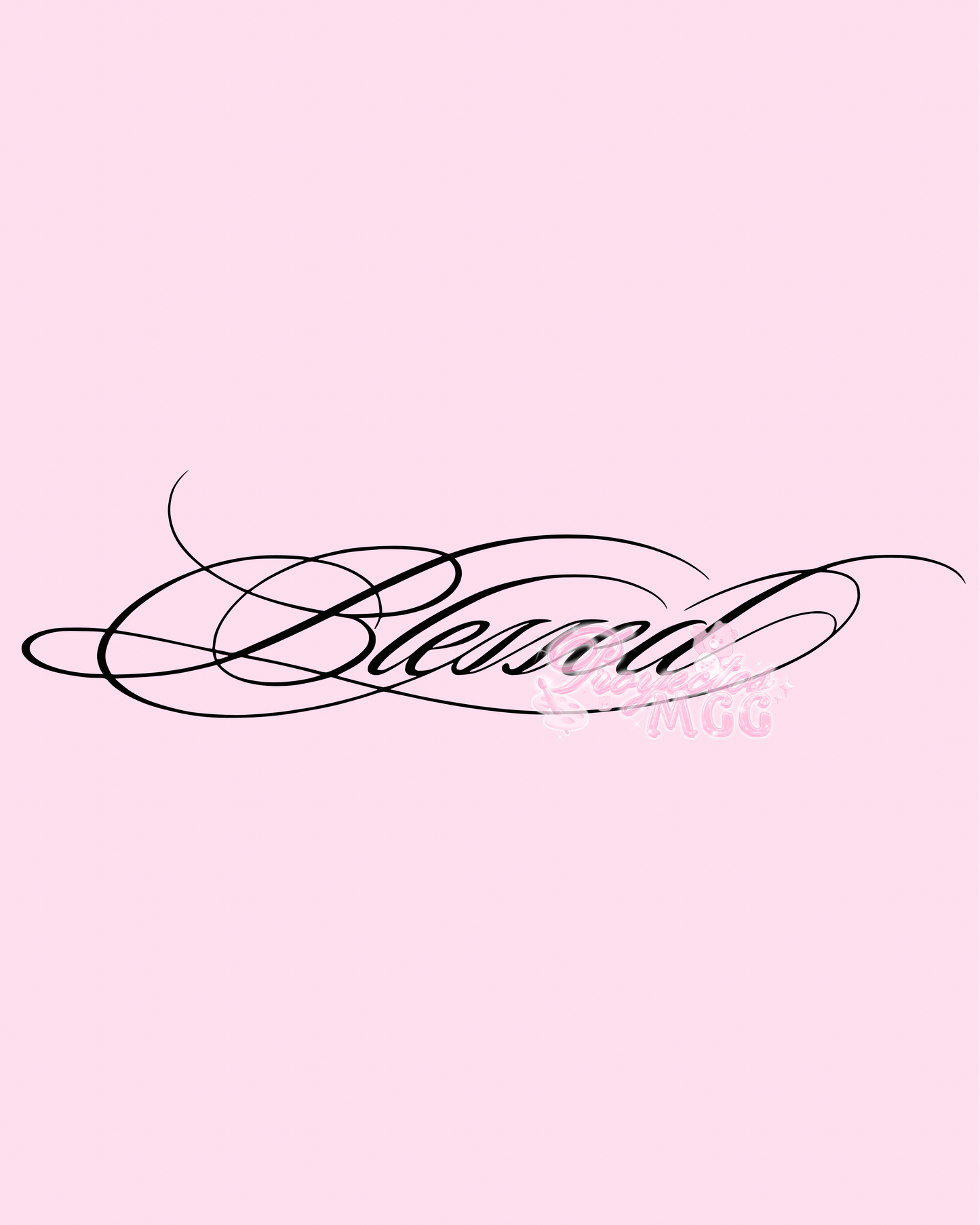 Blessed Vinyl Car Decal