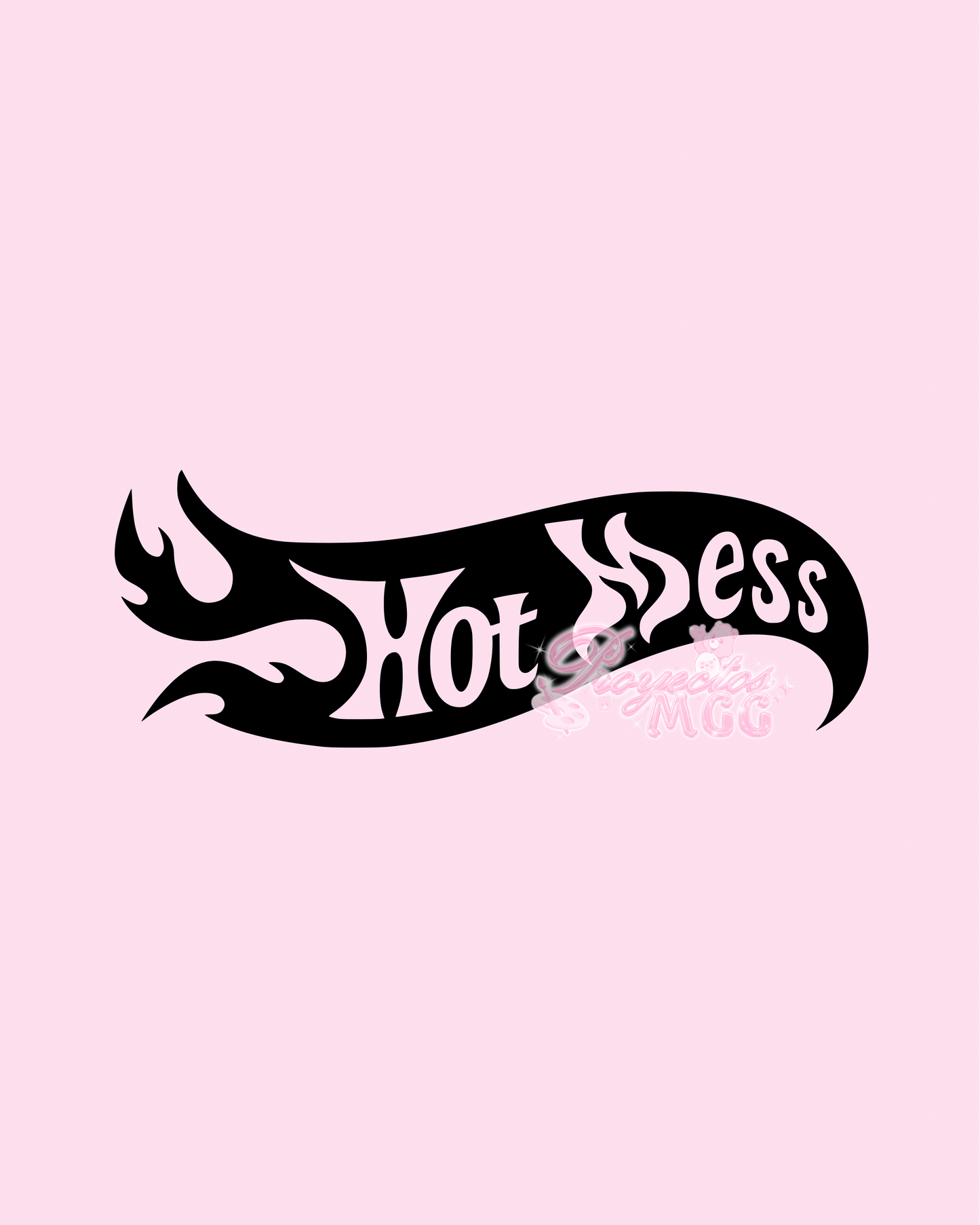 Hot Mess Vinyl Car Decal