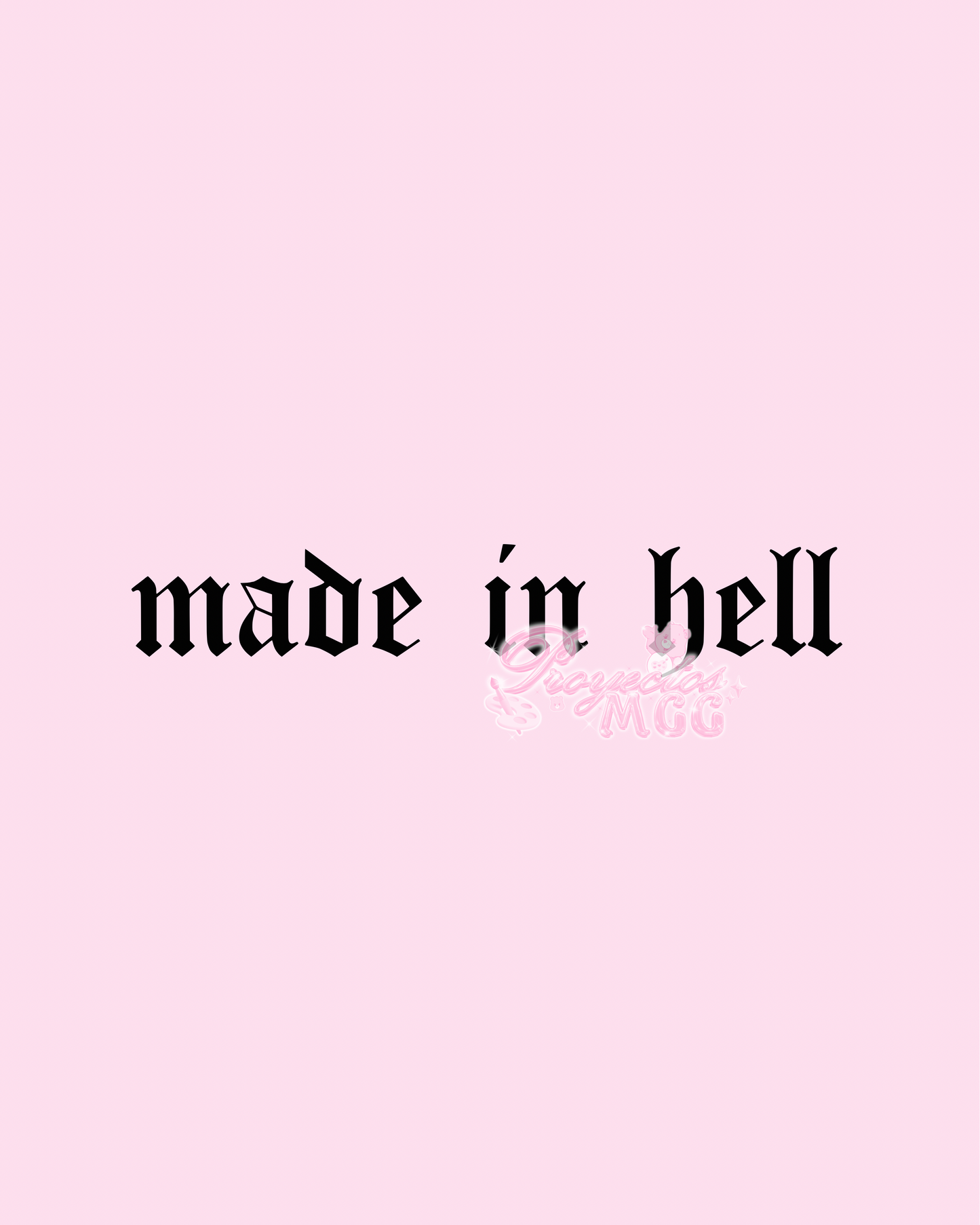 Made In Hell Vinyl Car Decal