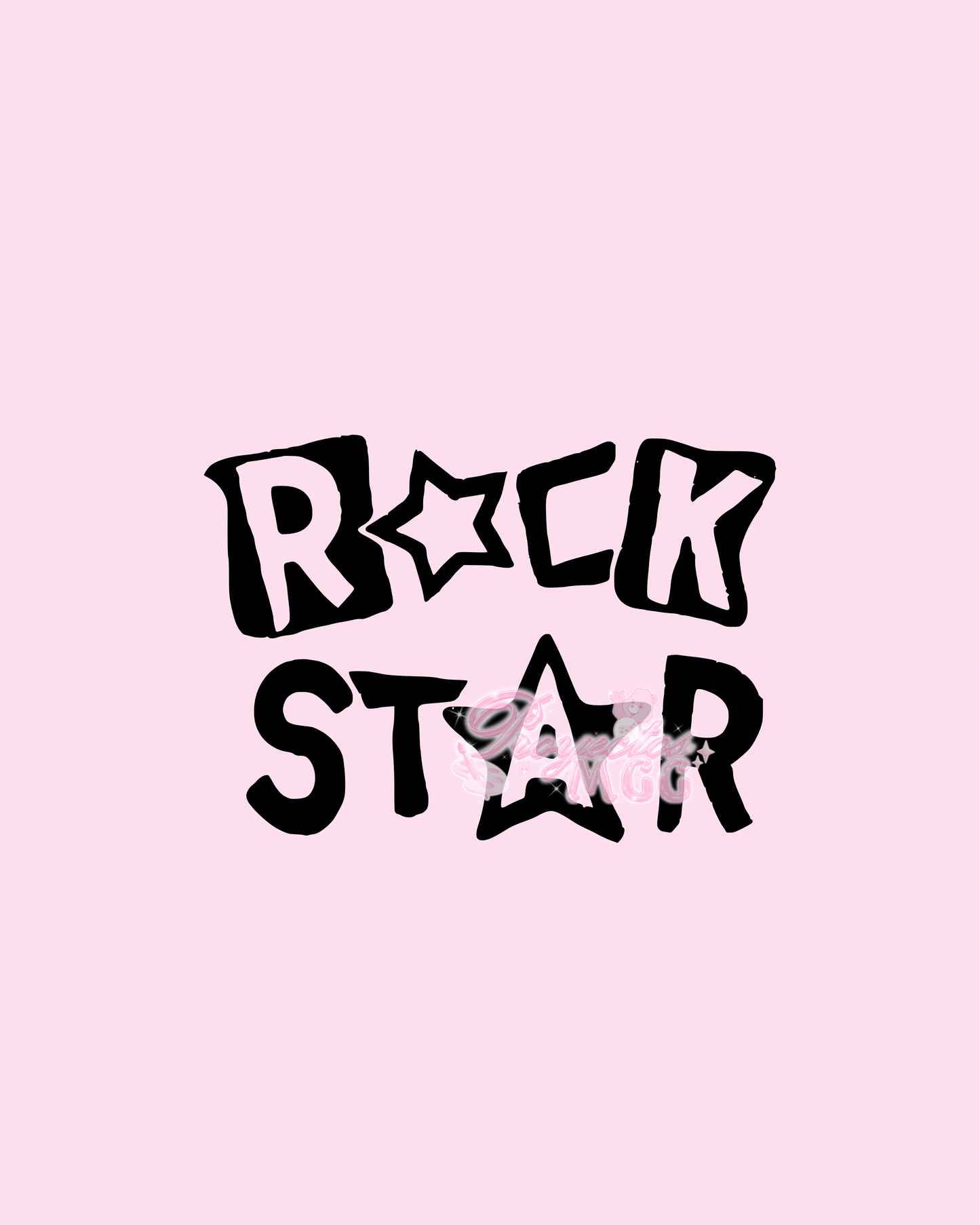 Rock Star Vinyl Car Decal