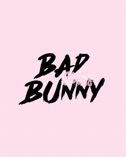 Bad Bunny Vinyl Car Decal