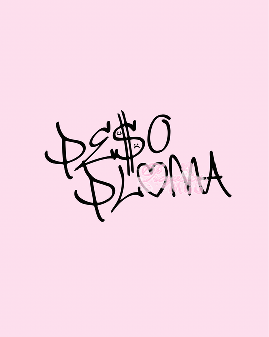 Peso Pluma Vinyl Car Decal