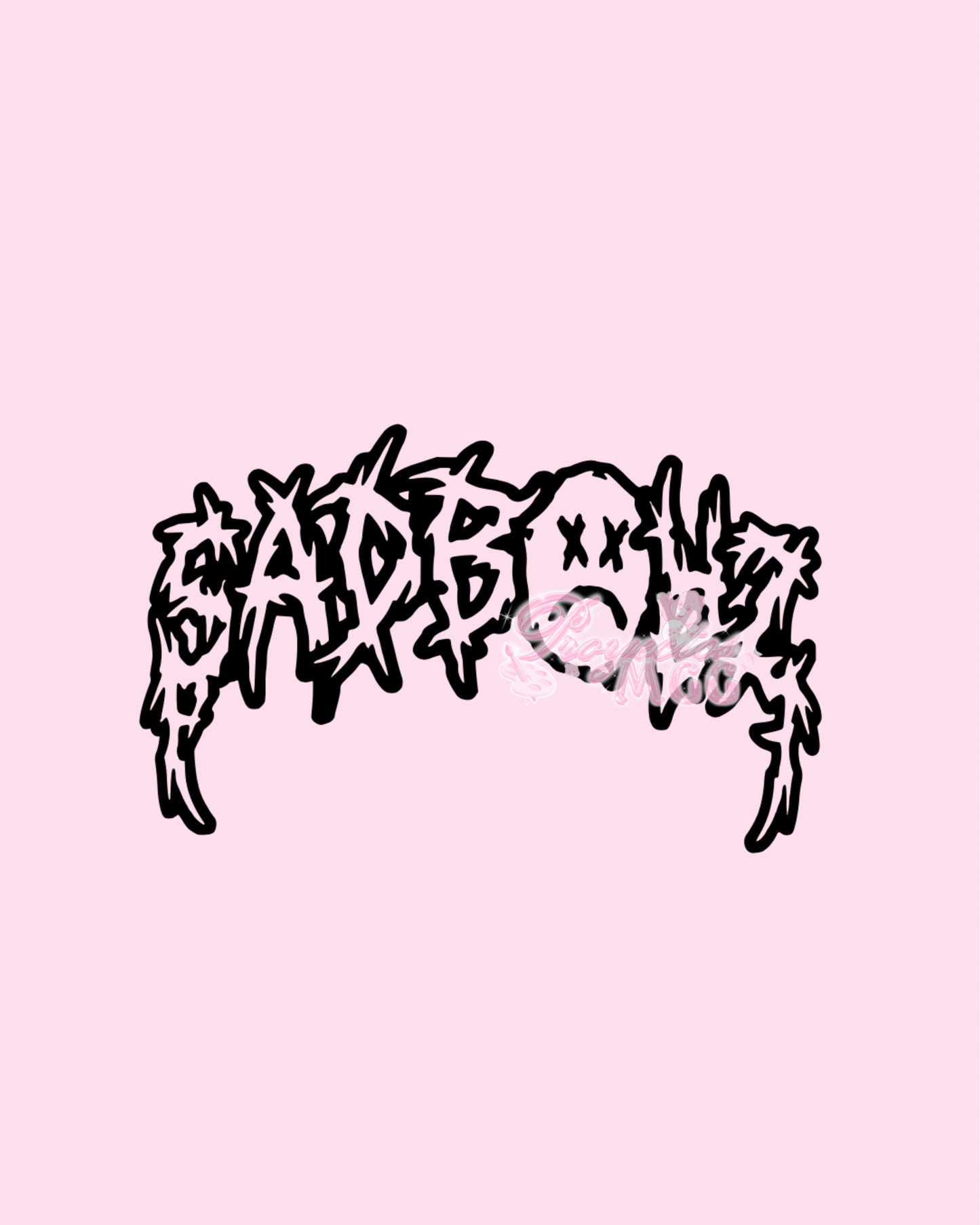 SadBoy Graffiti Vinyl Car Decal