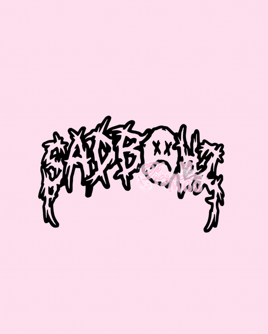 SadBoy Graffiti Vinyl Car Decal