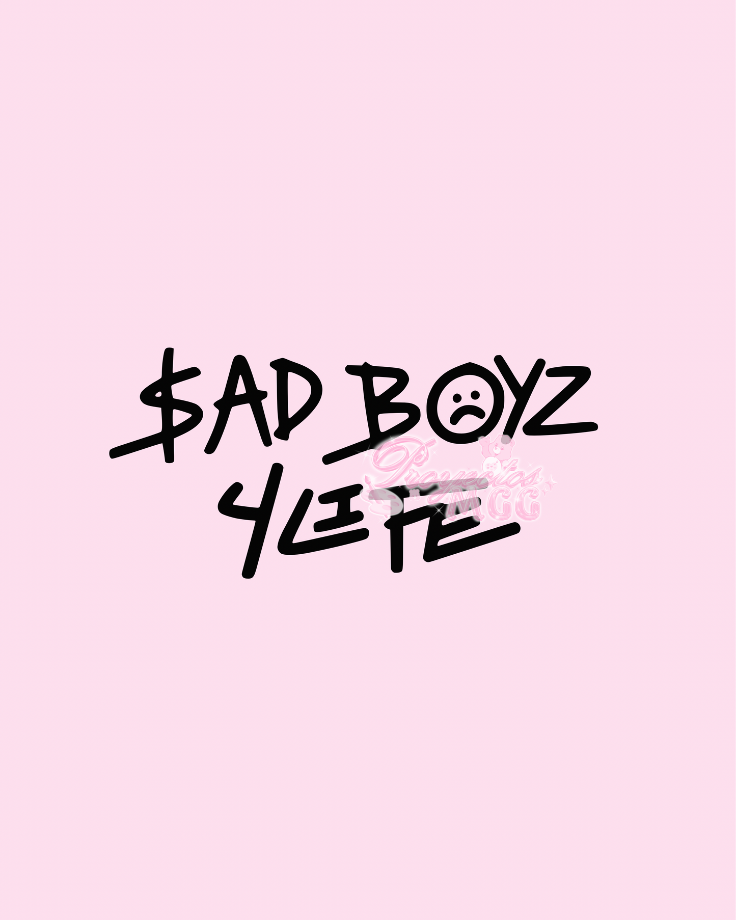 SadBoy 4 Life Vinyl Car Decal