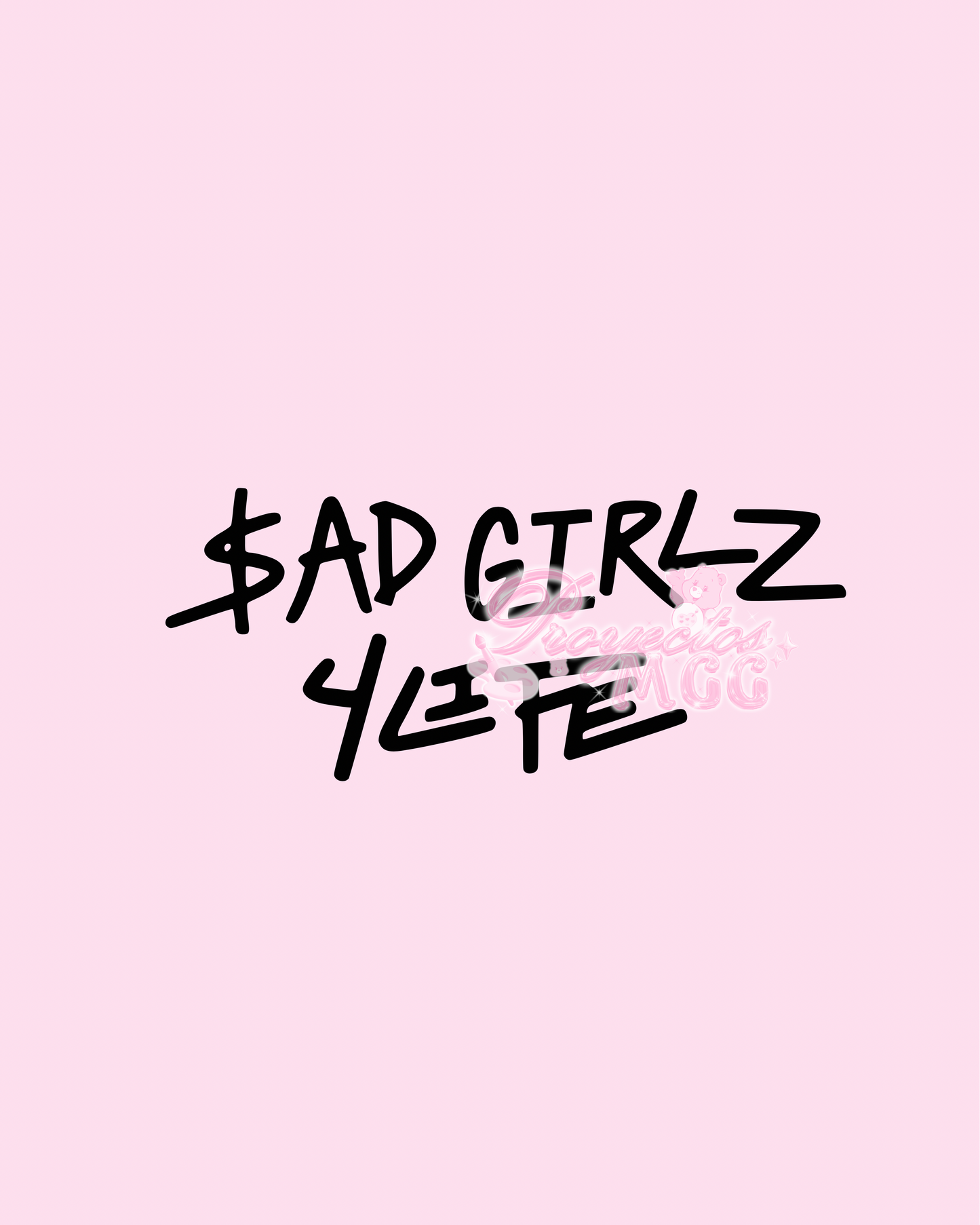 SadGirlz 4 Life Vinyl Car Decal