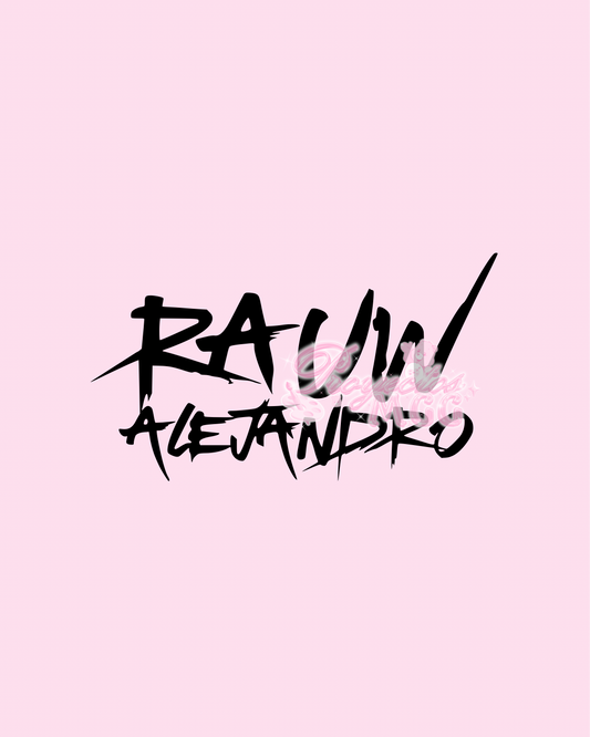 Rauw Alejandro Vinyl Car Decal