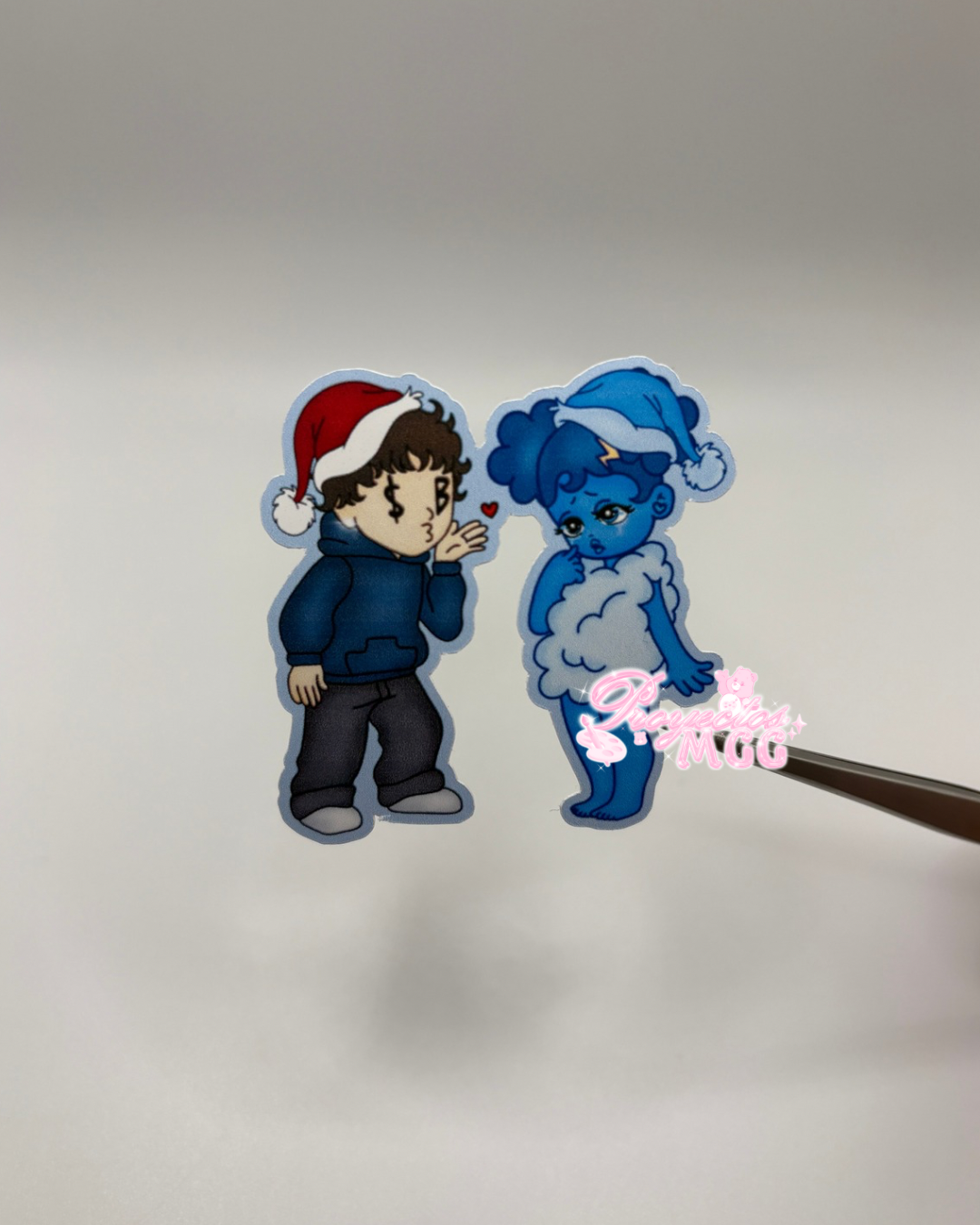 Xmas SadBoy & SadGirl Sticker