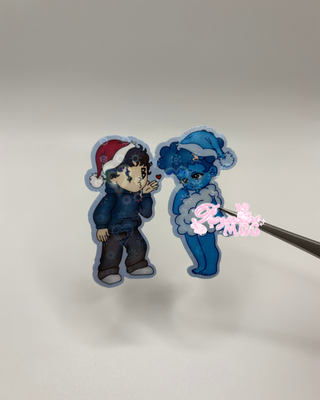 Xmas SadBoy & SadGirl Sticker