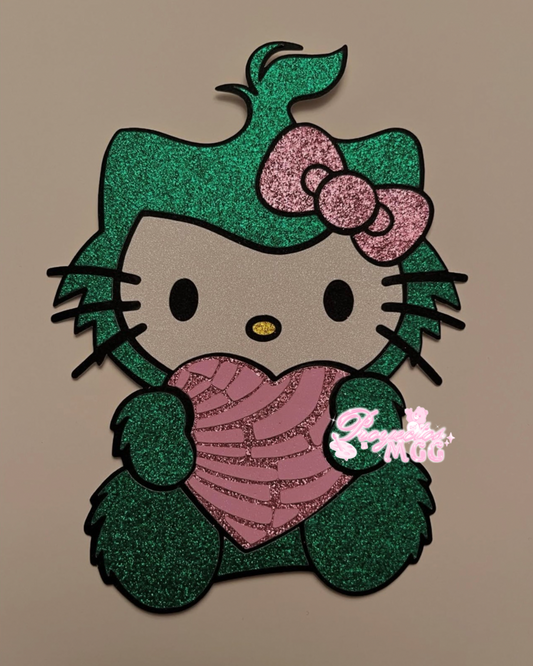 HK Grinch w/ Concha Bouquet Topper