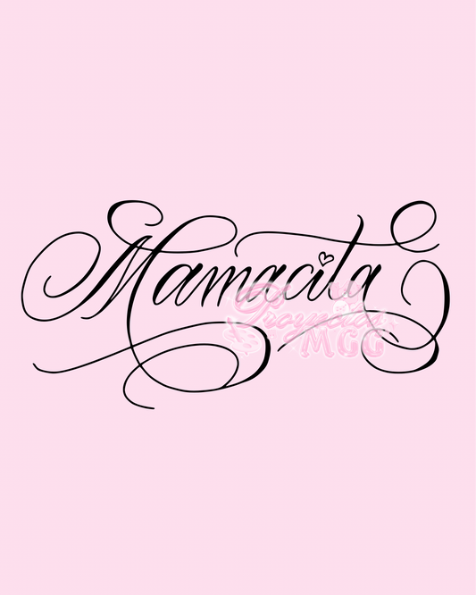 Mamacita Vinyl Car Decal